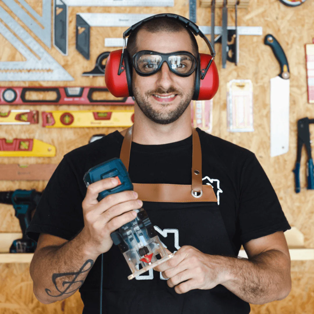 Diogo Menezes na oficina