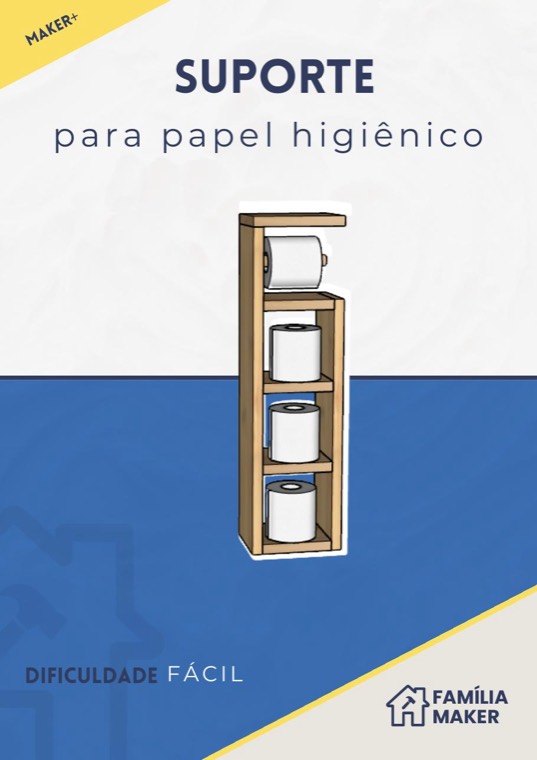 Suporte de Papel Higiênico