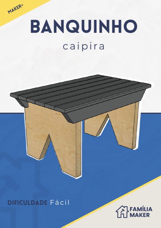 Banquinho de Ripas