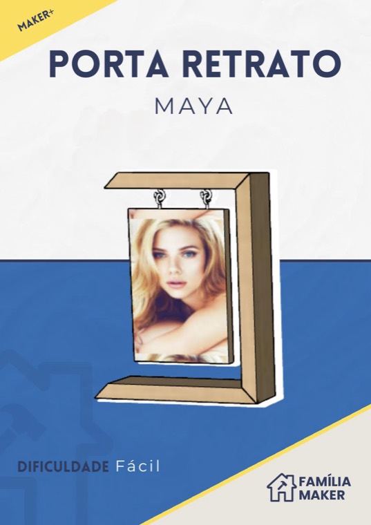 Porta Retrato Maya